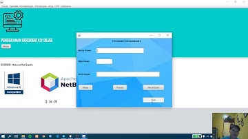 Tutorial Pemrograman Java,  Membuat Program Percabangan If menggunakan Netbeans