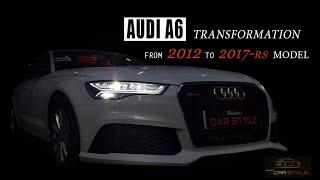 Модификация AUDI A6 с 2012 по 2017 год - Модель RS на выставке Bhandari's Car Style, Пуна!