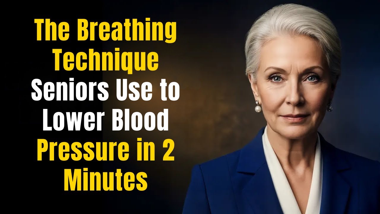 The Breathing Technique Seniors Use to Lower Blood Pressure in 2 Minutes