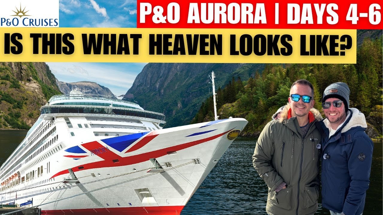P&O Aurora Dining Shocks & Olden Magic! | Norway Cruise Vlog