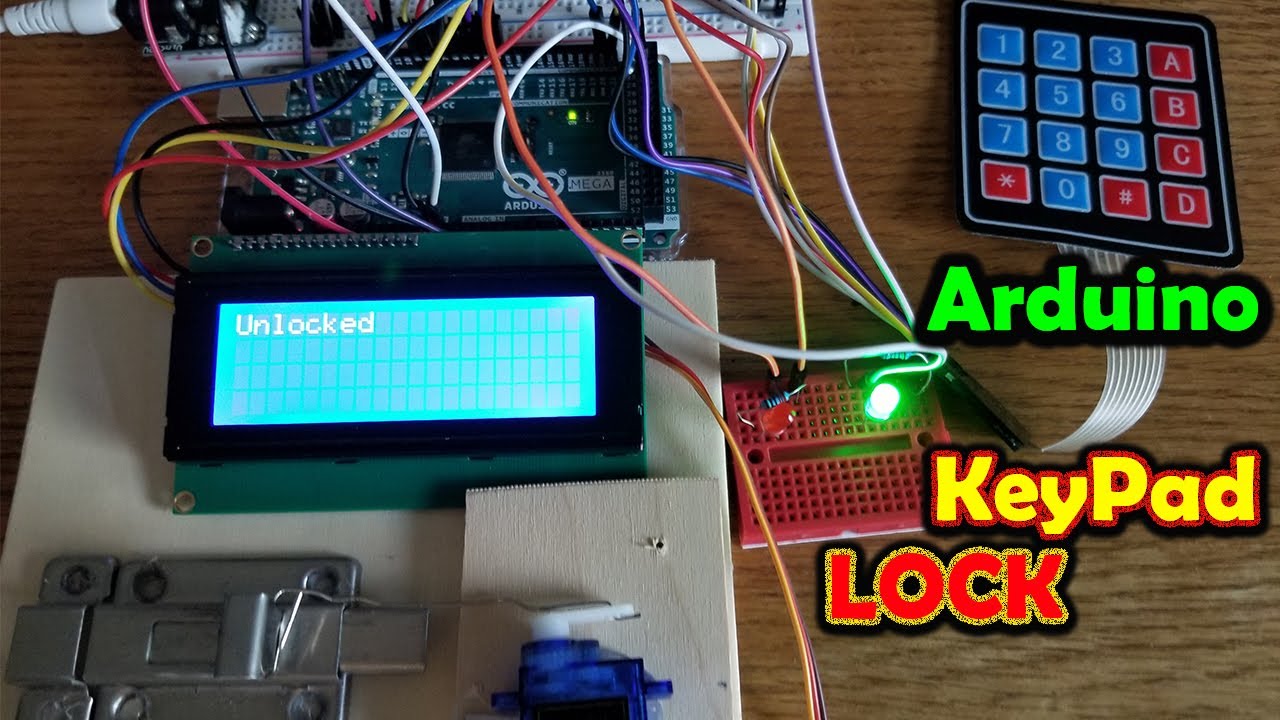 Anyone Can Make A Keypad Controlled Lock For Their Next Arduino Project ...