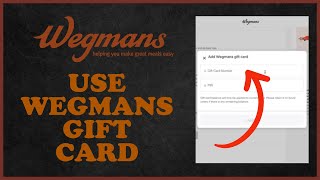 How to Use Wegmans Gift Card 2023? Redeem Wegmans Gift Card