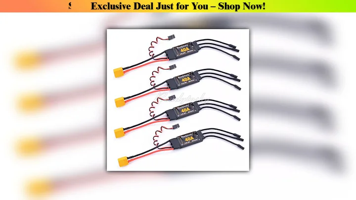 Discount Readytosky 40A 2-4S ESC Speed Controller With UBEC 5V 3A For RC FPV Quadcopter RC Airplane