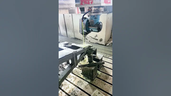 CNC machining of large welded parts