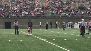 Tom Brady Hugs Daughter At Best Buddies Charity Football Game