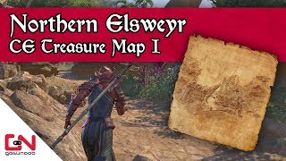ESO: Elsweyr - Northern Elsweyr CE Treasure Map 1 - Hidden Treasure Chest Location