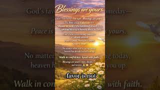Blessings Are Yours Forever #bibleverses #GodsPromises