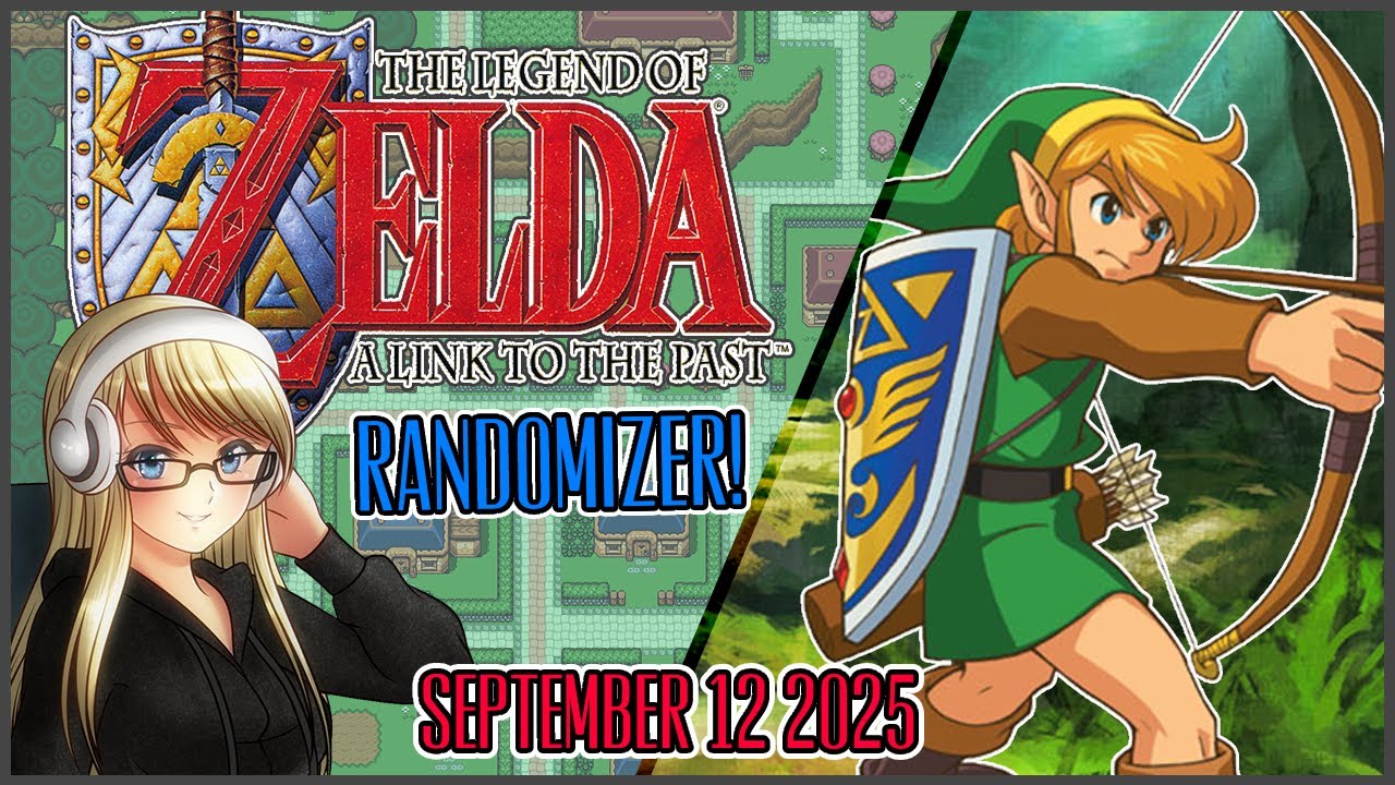Saku Plays] A Link to the Past Randomizer - 09.12.25 - YouTube