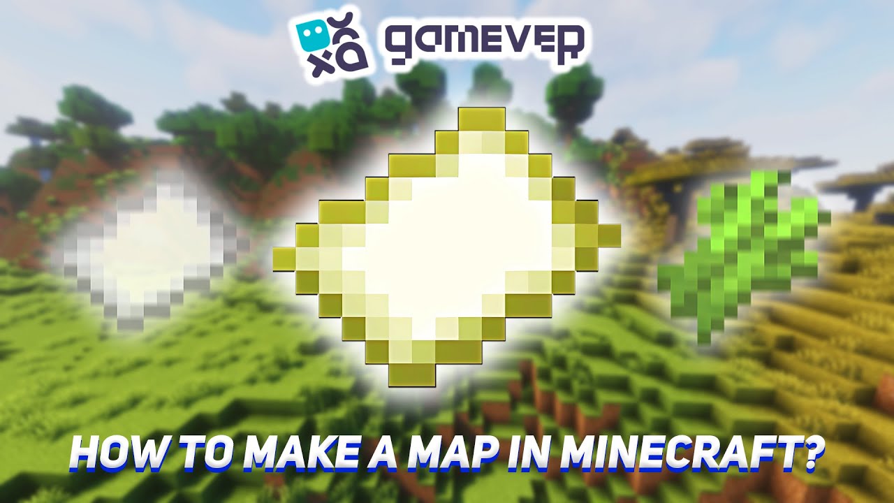 How to Make a Map in Minecraft - YouTube