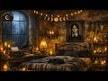 Wednesday Addams Dorm Room Rain ASMR | 9 Hours Witchcore Ambience for Sleep, Focus &amp; Relaxation