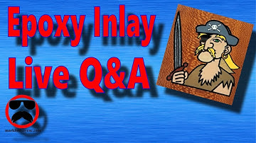 LIVE Q&A #165 – Carving, Pouring, and Finishing the Multi-Color Epoxy Inlay