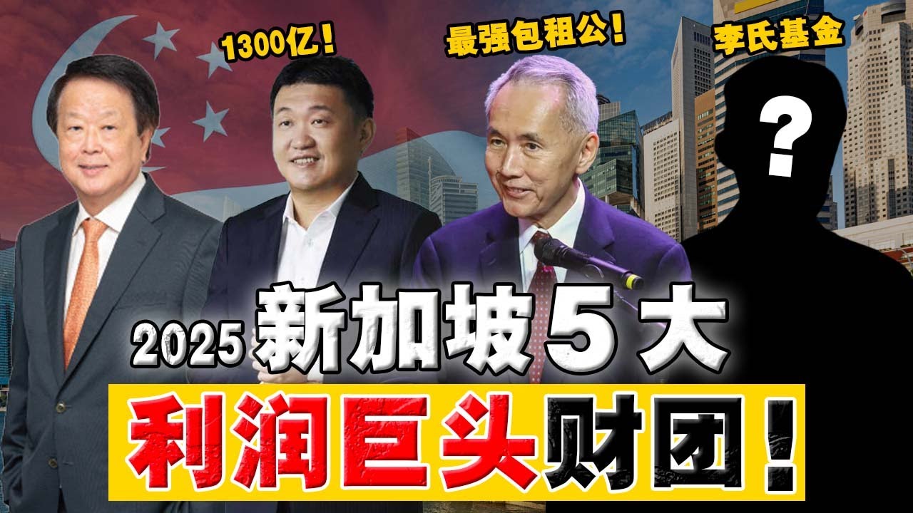 深挖 |新加坡最赚钱 5大财团！这家新公司，登顶新加坡第二值钱企业！90%人都不知道！