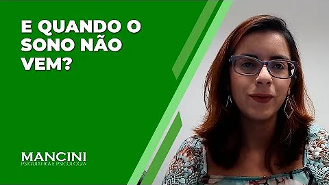O que dá na gente quando o sono não vem?
