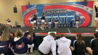 Beckman Varsity Cheer 2020 State Finals