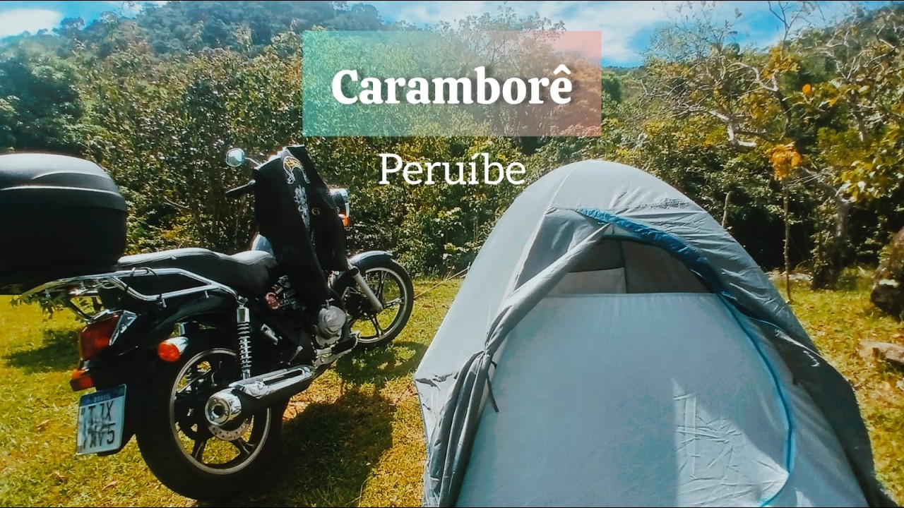 MOTO CAMPING NA PRAIA DO CARAMBORÊ - PERUÍBE - SP
