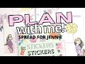 PLAN WITH ME | CUSTOM SPREAD FOR JENNIE | LIVE LOVE POSH & DISNEY PRINCESS