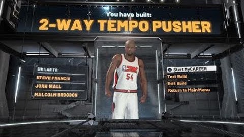 2-Way Tempo pusher build in NBA2K20