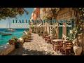 Mediterranean Jazz | Italian Cafe Music - Relaxing Coastal Melodies for Coffee and Reading!!!