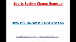 Sports Betting Champ Exposed