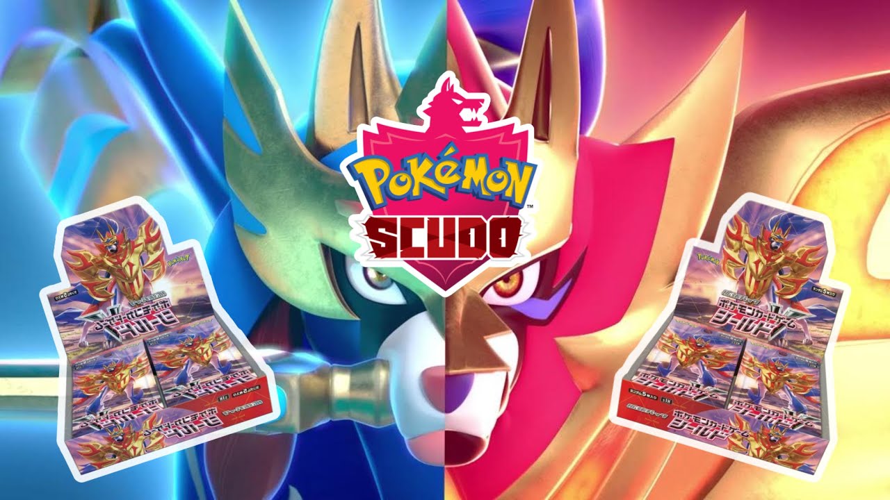 APRO IL BOX DA 30 BUSTINE DI POKEMON SPADA E SCUDO IN GIAPPONESE ...