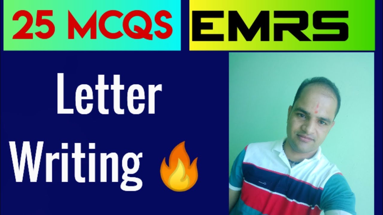 MCQs on letter writing ✍️🔥