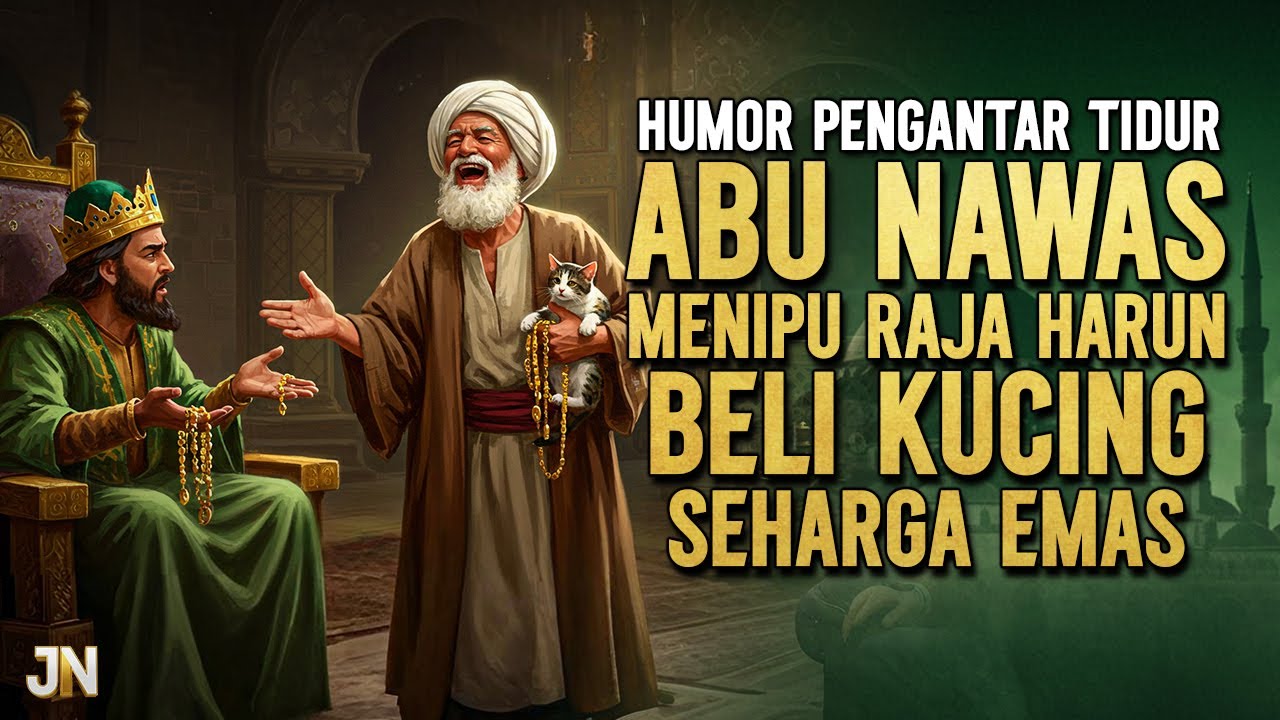 RAJA HARUN DI TIPU ABU NAWAS BELI KUCING SEHARGA EMAS || CERITA HUMOR PENGANTAR TIDUR