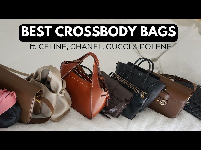 Celine Small Trio Crossbody Bag - Grey Crossbody Bags, Handbags