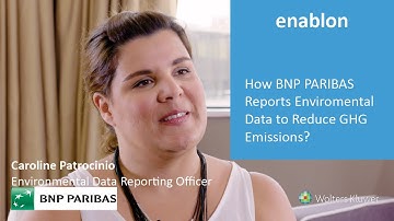 How BNP PARIBAS Reports Environmental Data to Reduce GHG Emissions?