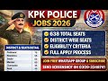 “KPK Police Jobs 2026 😱 638 Seats Full Details + Apply Process!”