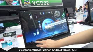 Viewsonic VCD - 22 inch Android tablet - AIO