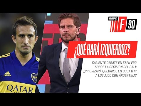 ¿#Izquierdoz debe quedarse en #Boca para jugar la #Libertadores o ir a los #JJOO con #Argentina?