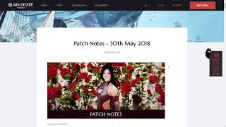 Black Desert Patch Notes for 30.5.18 Patch: World Boss and PvP Disabling