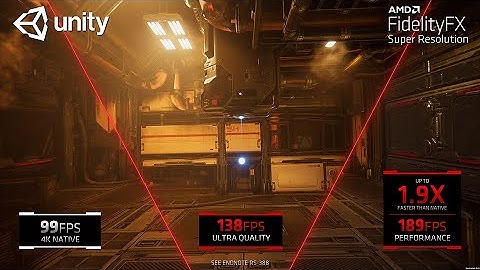 Improved Spatial Upscaling through FidelityFX Super Resolution for Real-Time Game Engines