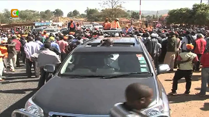 Cord Leader Odinga Leads Campaigns For ODMs Moses ...