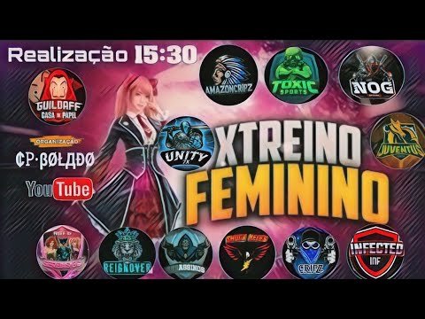 X-TREINO FEMININO CASA DE PAPEL (FREE FIRE)