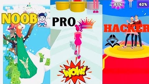 NOOB vs PRO vs HACKER in BUILD A QUEEN levels (13-18)