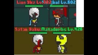 Rucoy Online: LION VS GRINGO LVL 502 / BATALHA TOP KINA BR! - X1