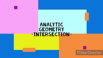 STPM MATHEMATICS T SEMESTER 1 - ANALYTIC GEOMETRY - INTERSECTION