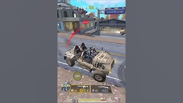 Killed an enemy while sitting in a moving car CODM