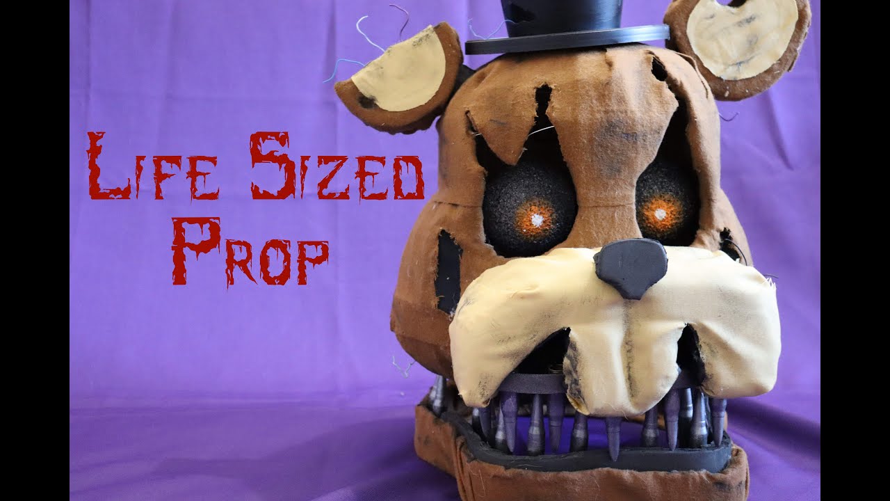 Real Nightmare Fredbear Animatronic Showcase 