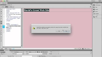 Adding a header and basic styling in Dreamweaver CC 2015