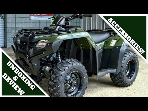2017-rancher-420-atv-accessories-/-unboxing-and-reviews