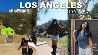 LOS ANGELES VLOG || day 2 ( hiking ,brand event etc.)