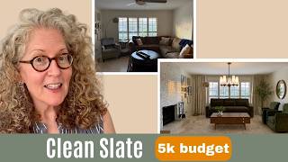 Organic Modern Living Room Makeover on a $5,000 Budget