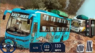 Offrod Bus Game . Bus Sim 3D- Bus Driving Simulator- Android Gameplay screenshot 3