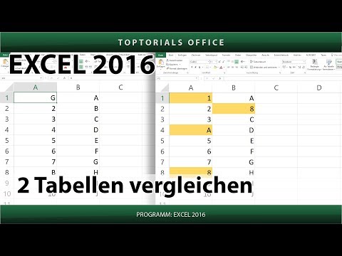 2 Tabellen vergleichen