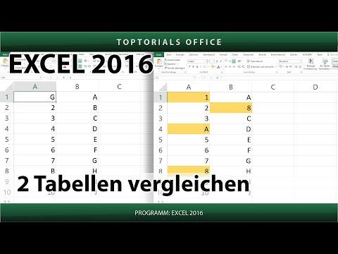 Video: So Vergleichen Sie Zwei Strings In Excel