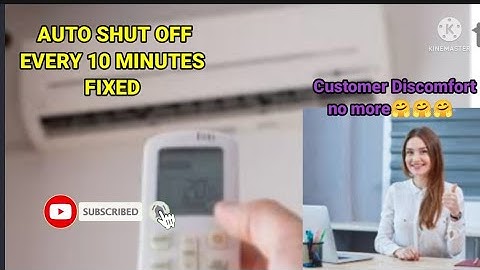 HOW TO FIX AUTO SHUT OFF EVERY 10 MINUTES PANASONIC WALL MOUNTED ACU (TAGALOG)