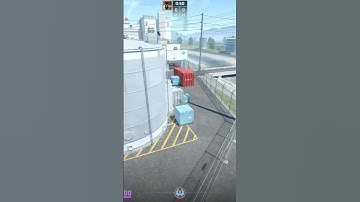 Lurk Smoke OUTSIDE On Nuke In CS2 #cs2 #shorts