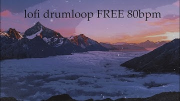 Lofi DrumLoop FREE 80bpm #5